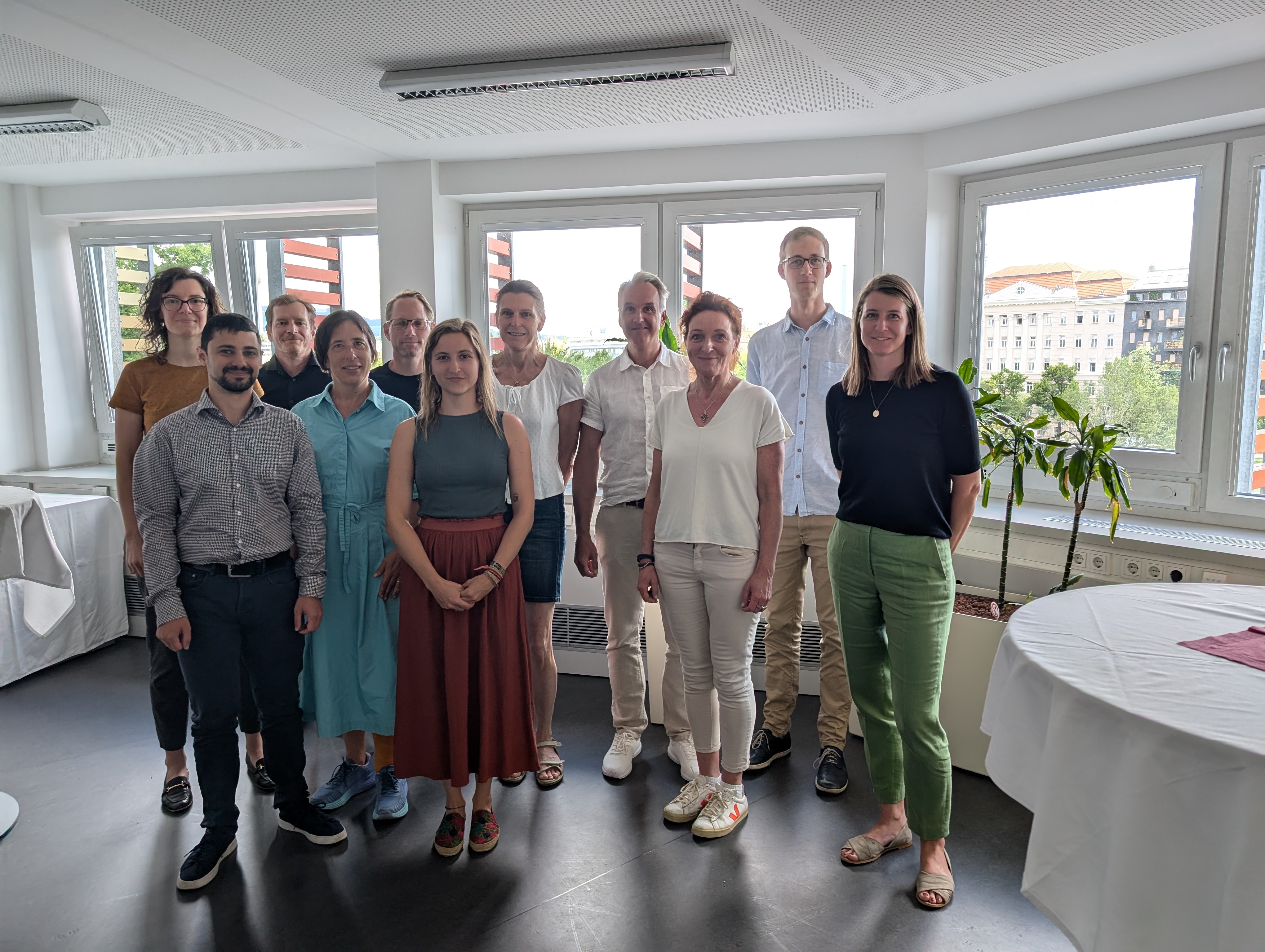 Foto des dritten Noon to Noon Treffens der ASDR Plattform bei der FFG in Wien.